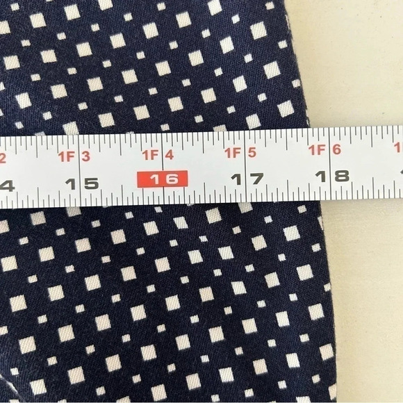 Ricki’s Slim Ankle Cropped Pants  Slant Pocket Blue White Size 2 - Picture 13 of 16